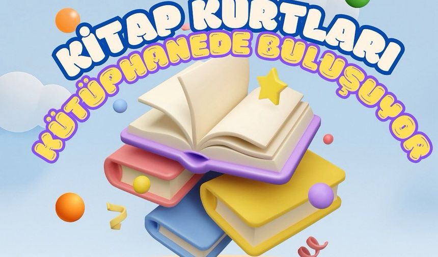 Çivril’de “Kitap Kurtları” Kütüphanede Buluşuyor