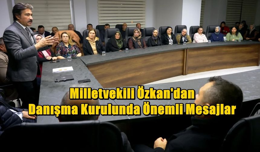 AK Parti Çivril Teşkilatı Danışma Kurulunda Buluştu