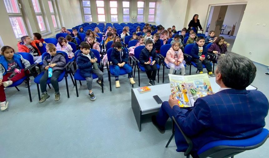 Öğrenciler "Tabletsiz Bir Hafta" Projesinde Masalla Buluştu