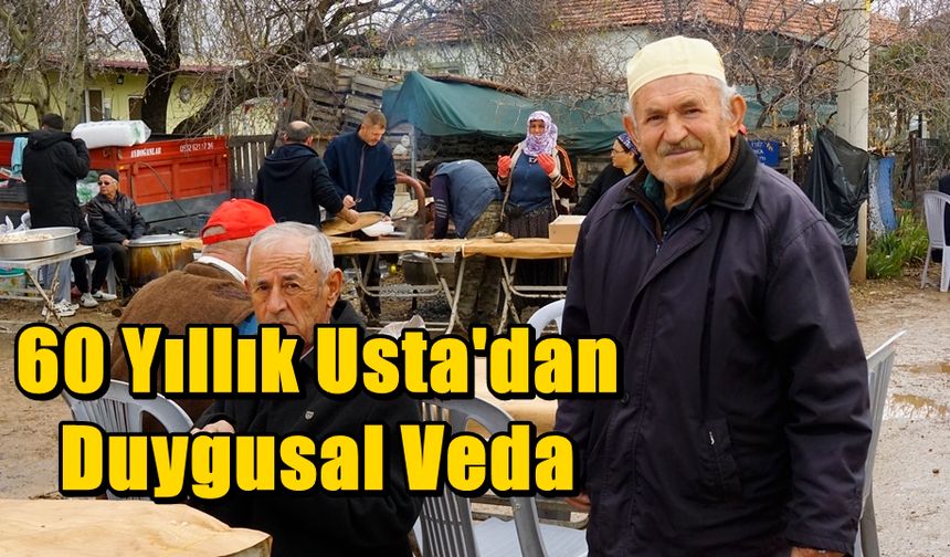60 Yıllık Bisiklet Ustası Mesleğine Mevlitle Veda Etti