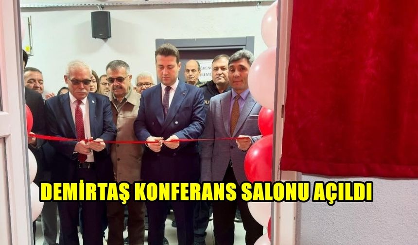 Çivril Emine Özcan Anadolu Lisesi'ne Butik Konferans Salonu Açıldı