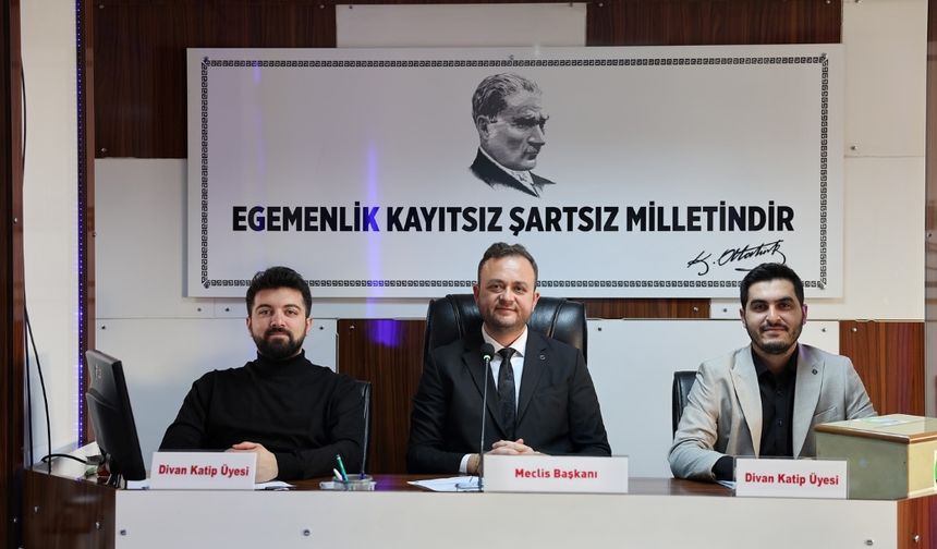 Çivril'de Yılın İlk Belediye Meclis Toplantısı Yapıldı