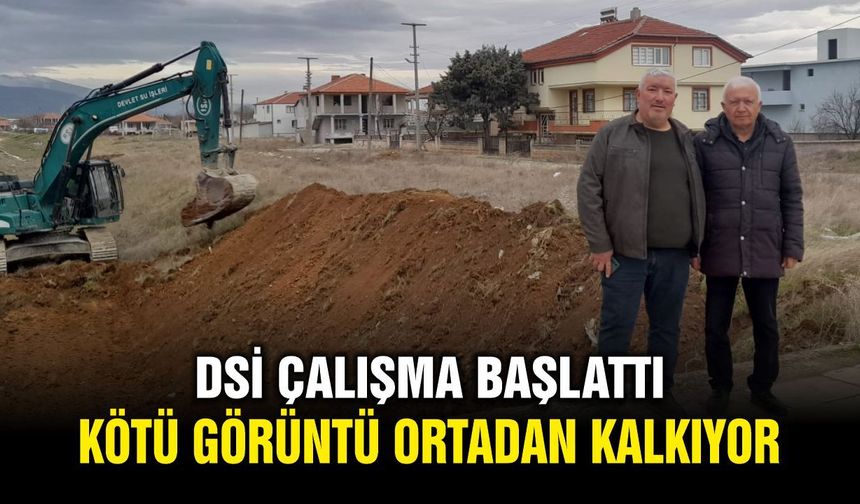 DSİ Hamam ve İğdir Mahalelerinde Çalışma Başlattı