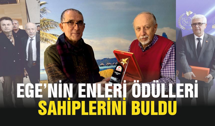 Ege’nin Enleri Ödül Töreni Muğla'da Yapıldı