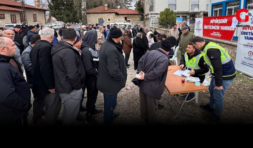 Büyükşehir’den Çivril’e Zeytin Desteği