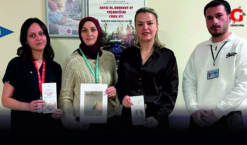 Çivril Devlet Hastanesi’nde Pulmoner Rehabilitasyon Bilgilendirmesi