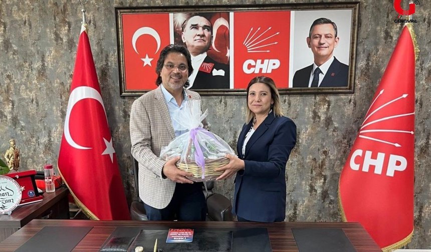 CHP Çivril Örgütünden İl Başkanlığına Ziyaret