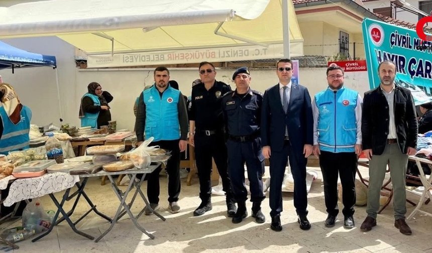 Çivril'de “İki İnsan Bir Hayat” Kermesine Yoğun İlgi