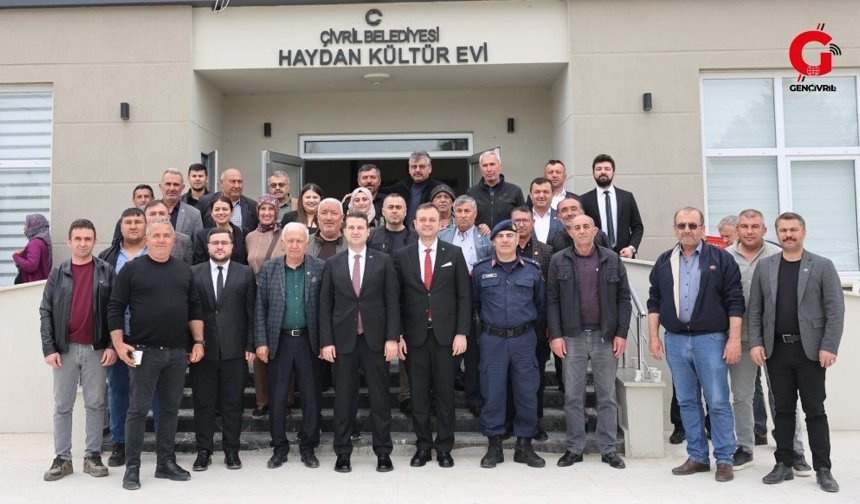 Çivrilli Muhtarlar Öğlen Yemeğinde Buluştu