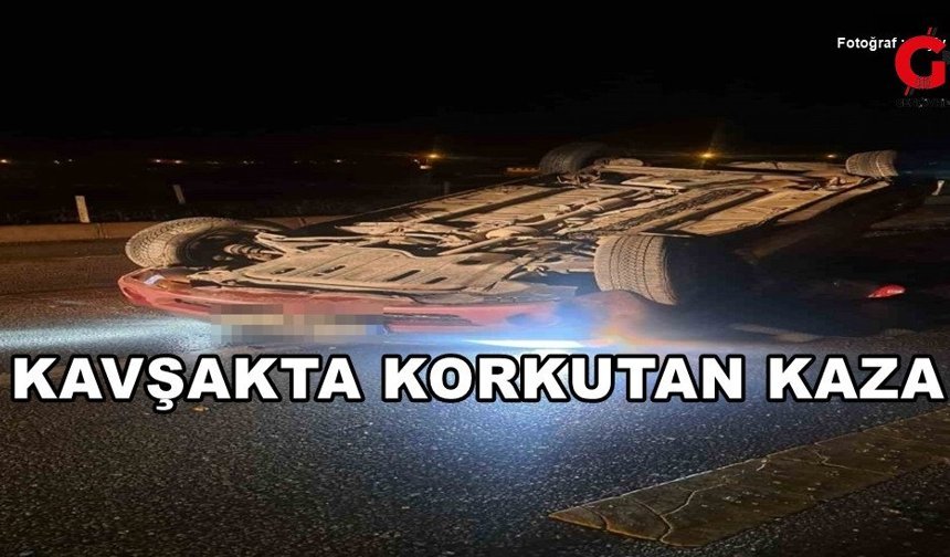 Yassıhöyük Kavşağında Feci Kaza 5 Kişi Yaralandı