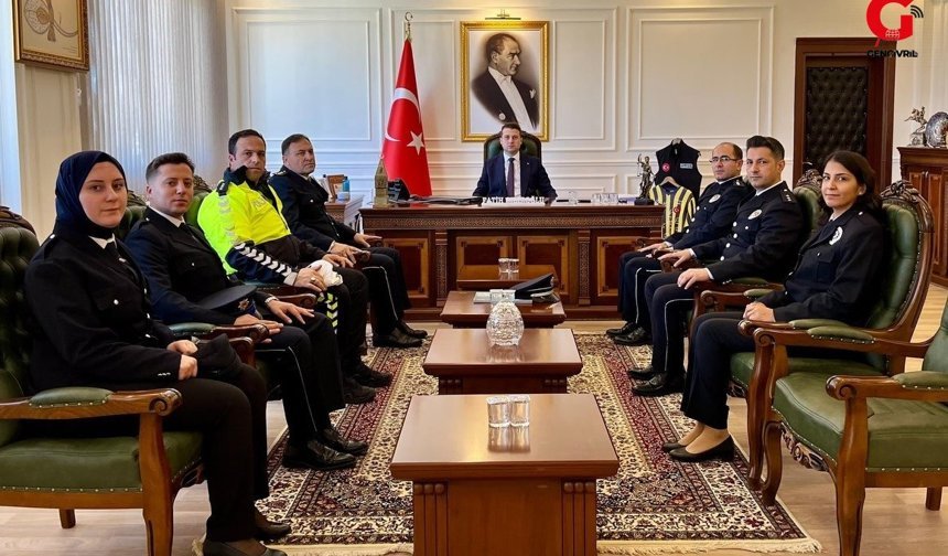 Çivril Emniyet Teşkilatı Kaymakamı Ziyaret Etti