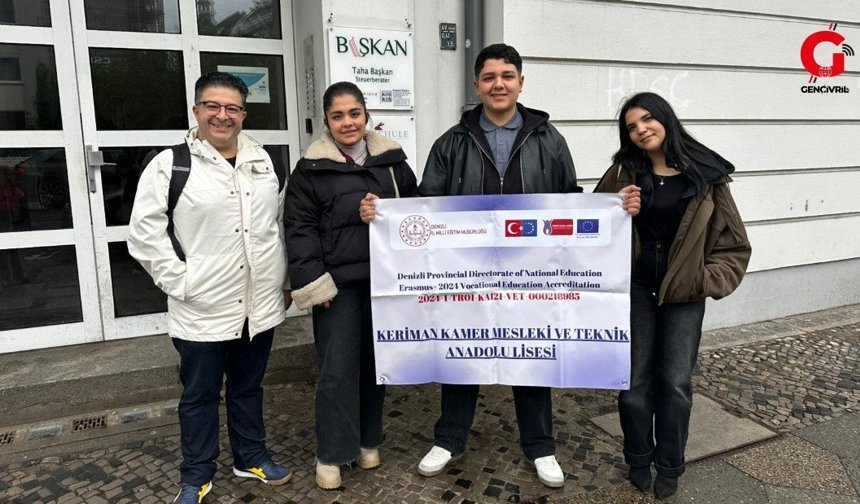 Çivrilli Öğrenciler Berlin’de Staja Başladı