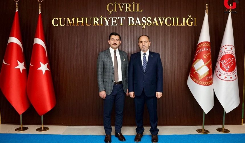 PAÜ Rektörü Çivril Başsavcısını Ziyaret Etti