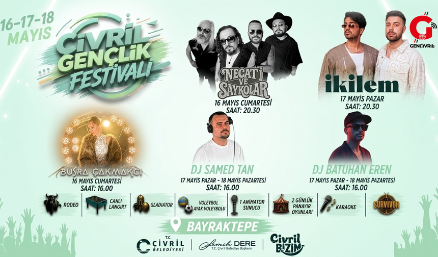 Çivril Belediyesi’nden 19 Mayıs Ruhuna Yakışan Festival