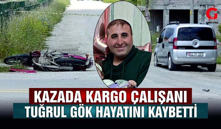 Sanayi Yolundaki Kazada Kargo Görevlisi Öldü