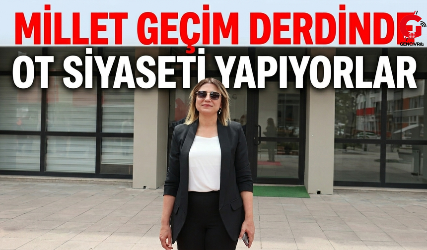 Hatice Altıntaş "Çivril’in Gündemi Ot Değil Geçim Olmalı”