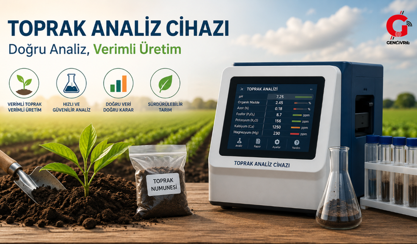 Çiftçiye Büyük Destek Belediye Toprak ve Yaprak Analizi Yapacak