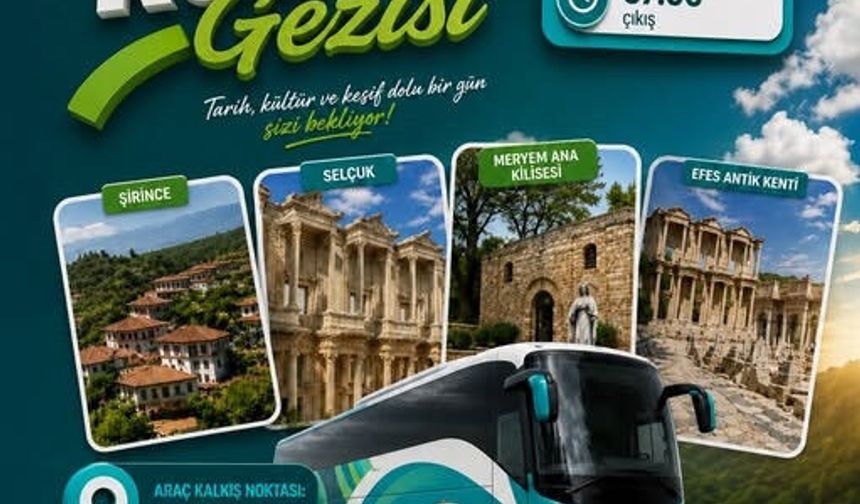 Çivril Belediyesi’nden Şirince, Selçuk ve Efes’e Kültür Gezisi