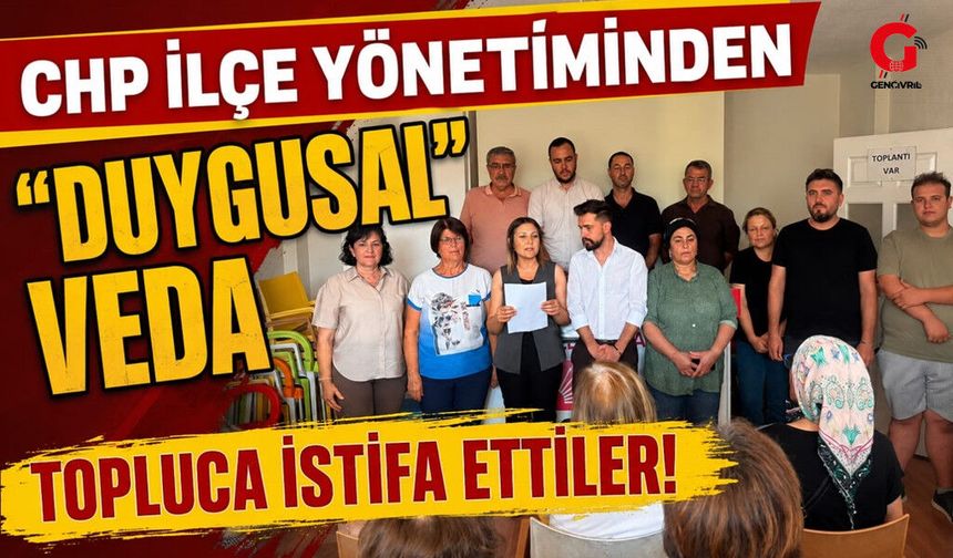 CHP Çivril İlçe Yönetimi Toplu İstifa Etti