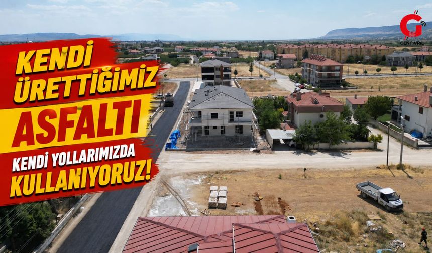 Şehitler Mahallesi’nde 10 Bin Metrelik Asfalt Çalışması