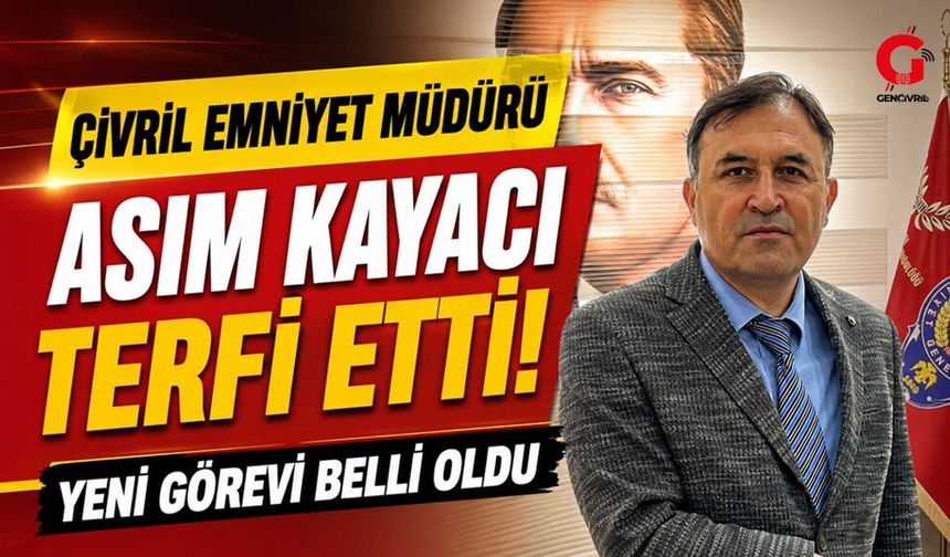 Çivril Emniyet Müdürü Asım Kayacı 1. Sınıf Emniyet Müdürü oldu