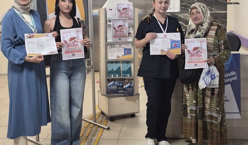 Çivril Devlet Hastanesi'nden Hepatit Farkındalığı