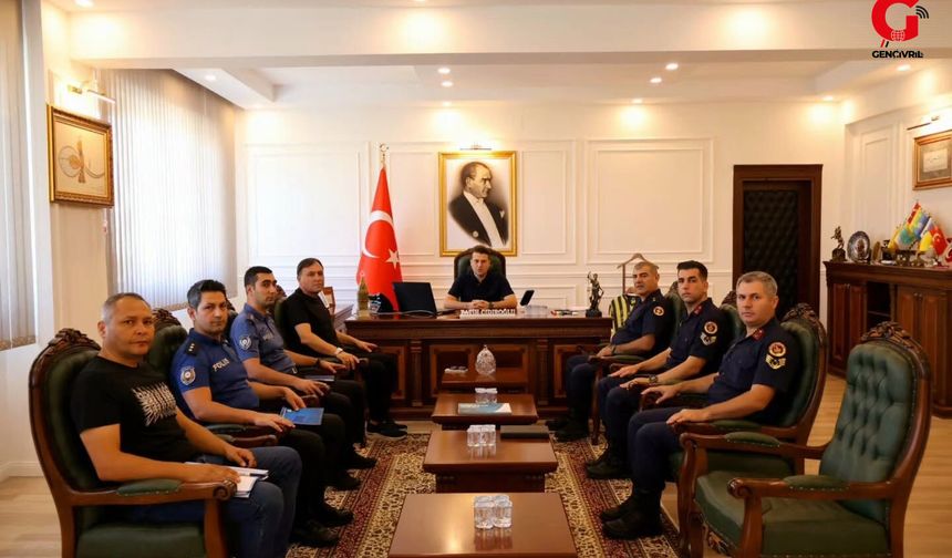 Çivril'de Asayiş ve Güvenlik Toplantısı Gerçekleştirildi