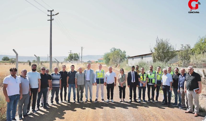 Karayahşiler-Bekirli arasında ulaşım rahatlıyor: 5 kilometrelik yol tamamlandı