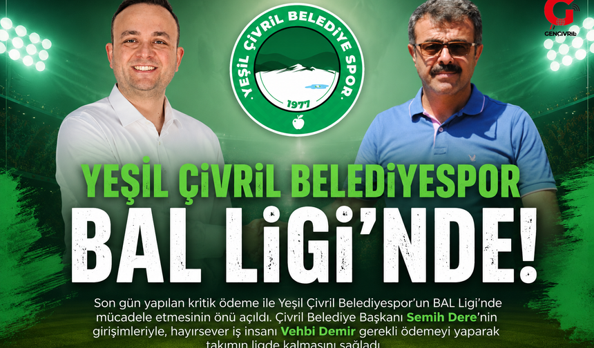 Yeşil Çivril Belediyespor BAL Ligi’nde! Kritik Ödemeyi Hayırsever İş İnsanı Vehbi Demir Karşıladı