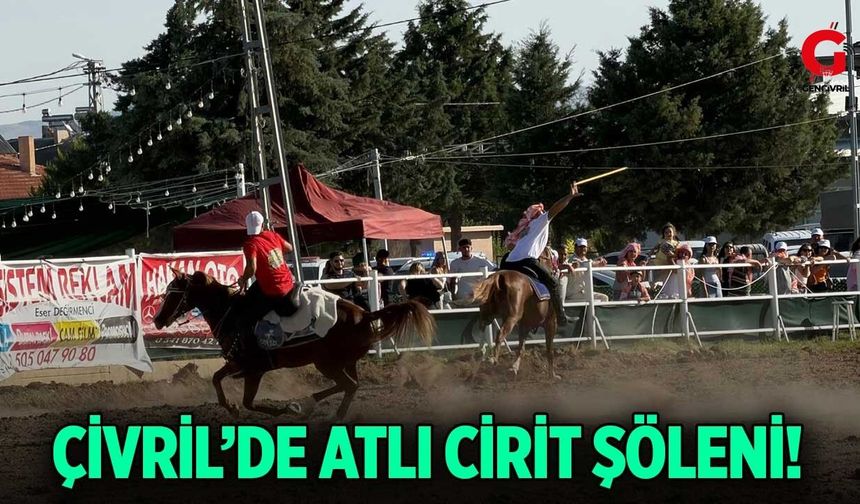 Çivril’de Atlı Cirit Şöleni! Heyecan Dolu Anlar Yaşandı