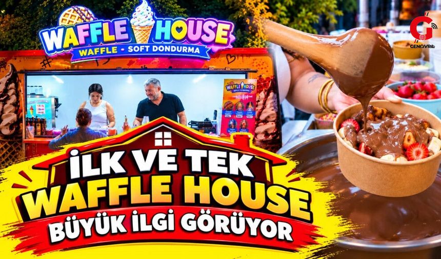 Çivril’de İlk Ve Tek “Waffle House” Büyük İlgi Görüyor