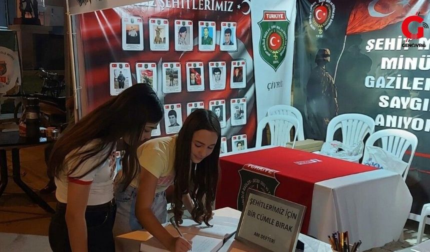 Elma Festivali’nde Şehit ve Gazi Yakınlarına Büyük İlgi