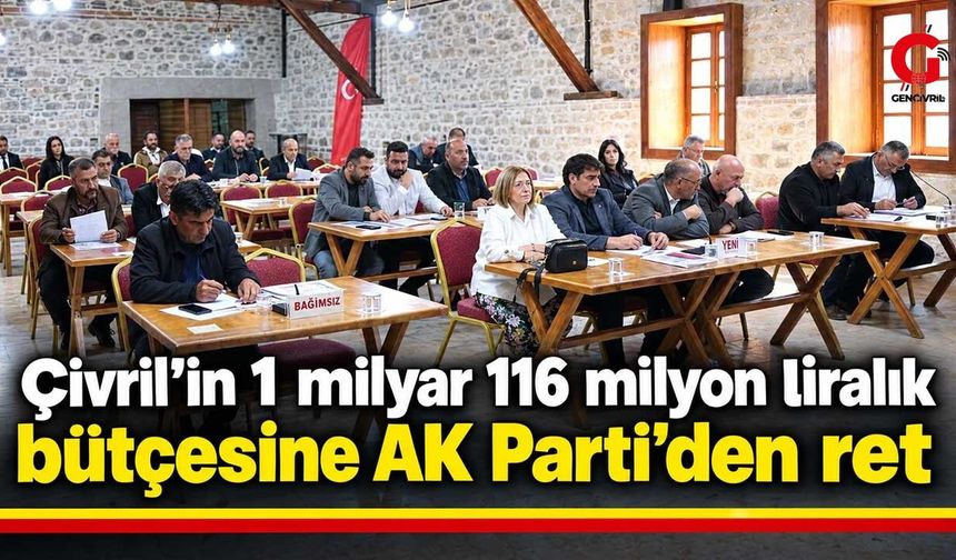 Çivril’in 1 milyar 116 milyon liralık bütçesine AK Parti’den ret