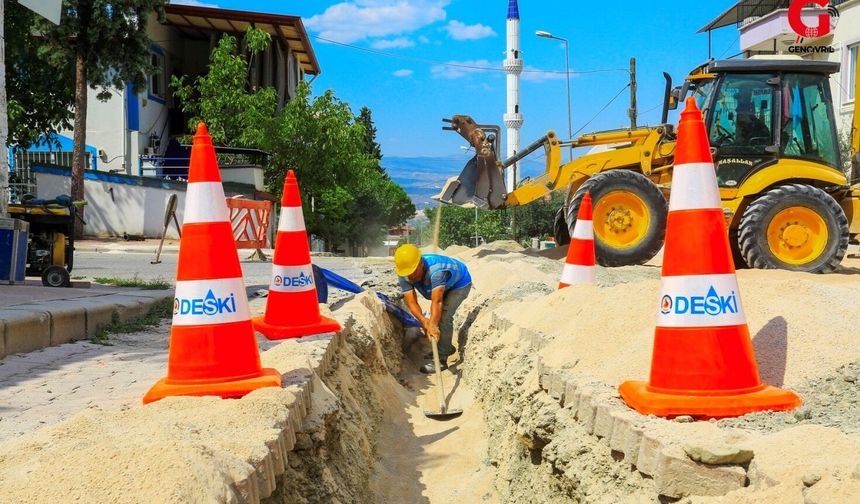 Honaz’da asbestli borular devre dışı bırakılıyor