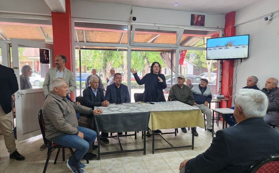 Milletvekili Nilgün Ök Çivril’e Geldi