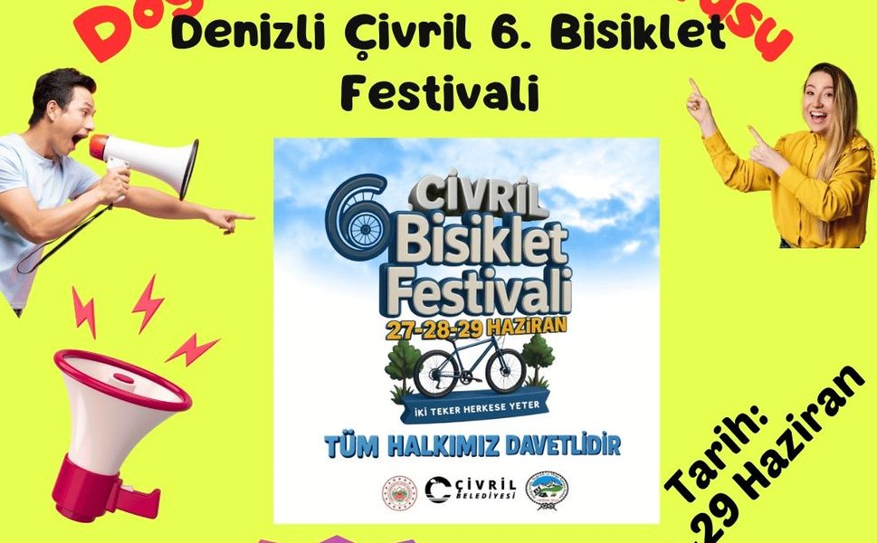 Çivril Belediyesi Geleneksel Bisiklet Festivaline Hazırlanıyor