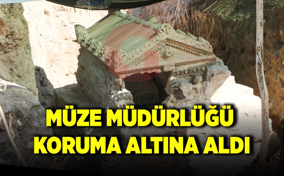 ÇİVRİL'DEKİ LAHİT KORUMA ALTINA ALINDI