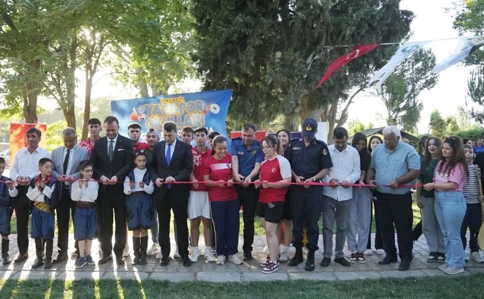 Çivril Belediyesi Yaz Spor Okulları Açıldı