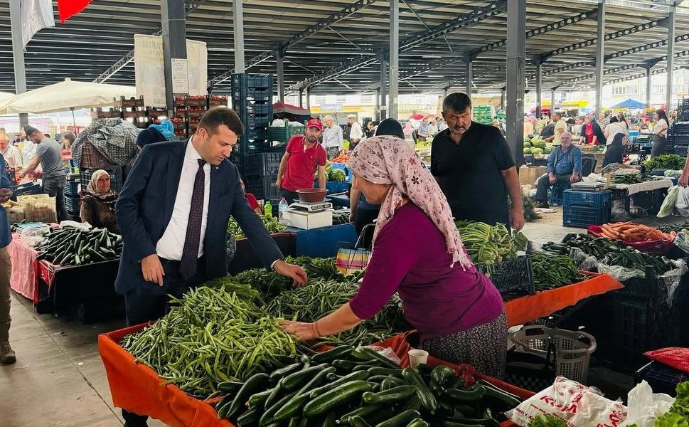 Kaymakam Esnaf ve Pazar Ziyareti Yaptı