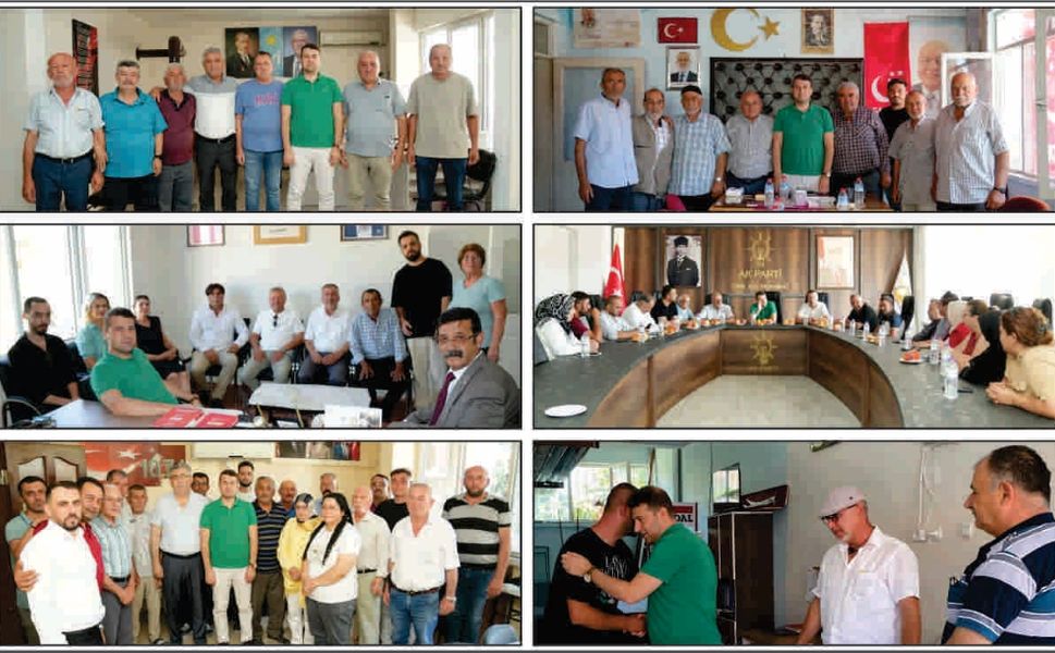 Çivril Kaymakamı Siyasi Partileri Ziyaret Etti