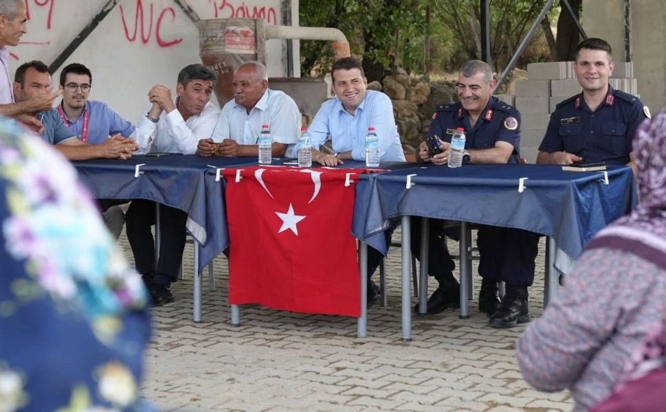 Özdemirci, Reşadiye ve Karahacılı Kaymakam Cıdıroğlunu Bağrına Bastı