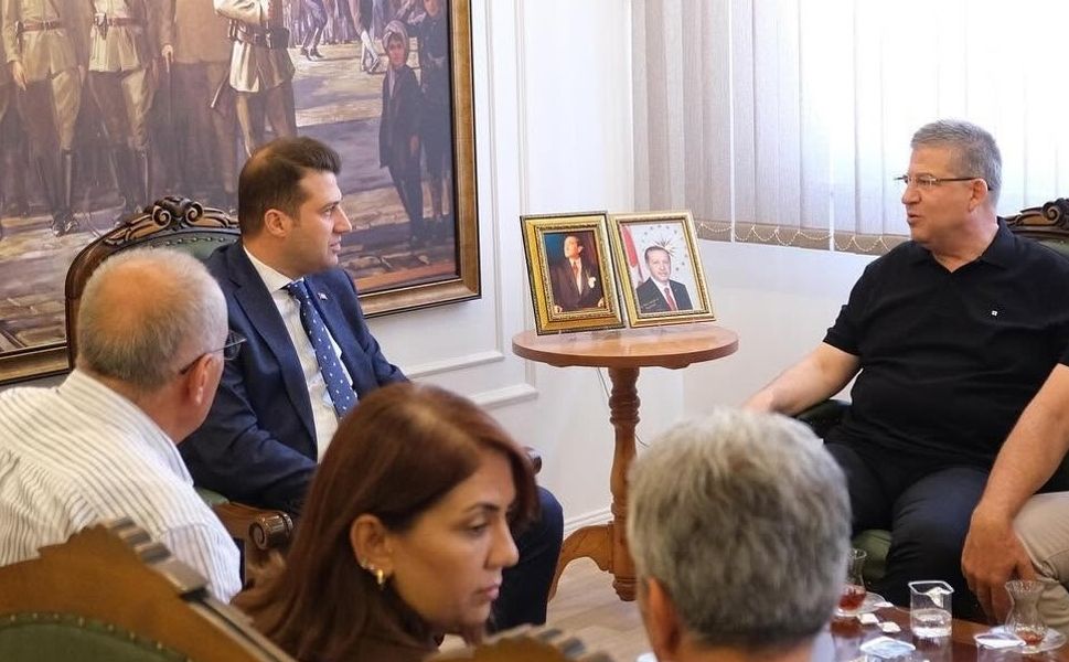 Subaşıoğlu Kaymakamı Ziyaret Etti