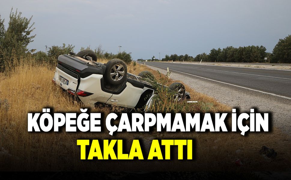 Gurbetçi Karı Koca Çivril’de Kaza Yaptı
