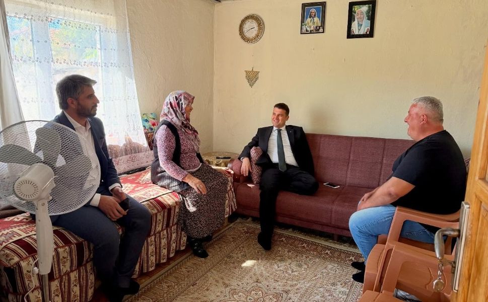 Kaymakam Fatih Cıdıroğlu'ndan Yaşlılara Vefa Ziyareti