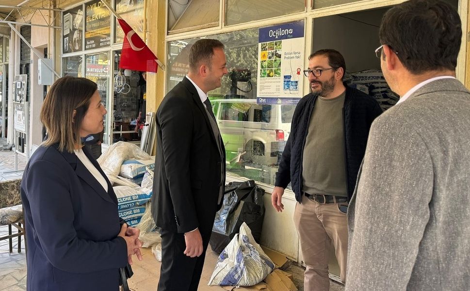 CHP’li Başkanlardan Esnaf Ziyareti