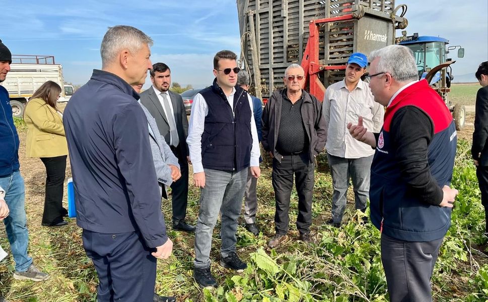 Çivril’de Pancar Hasadı Başladı