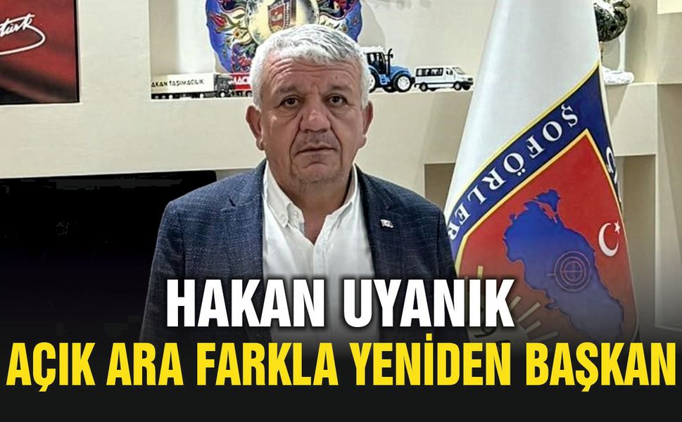 Hakan Uyanık Yeniden Çivril Şoförler Odası Başkanı Oldu