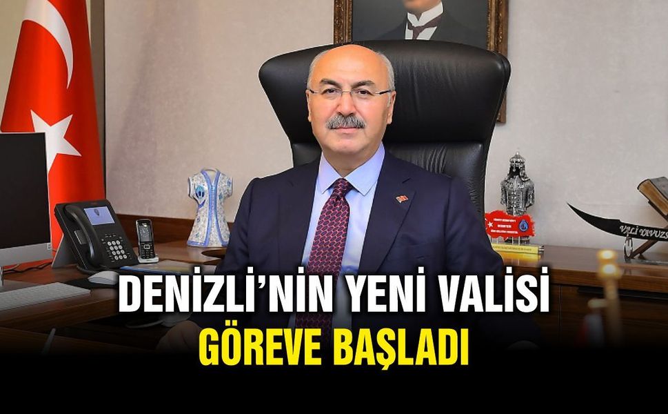 Denizli Valisi Yavuz Selim Köşger Görevine Başladı