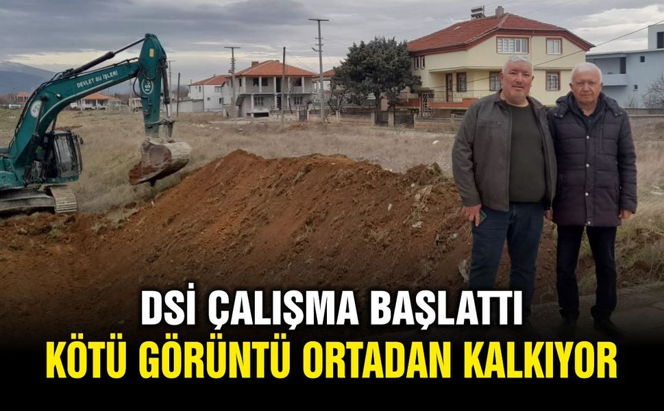 DSİ Hamam ve İğdir Mahalelerinde Çalışma Başlattı