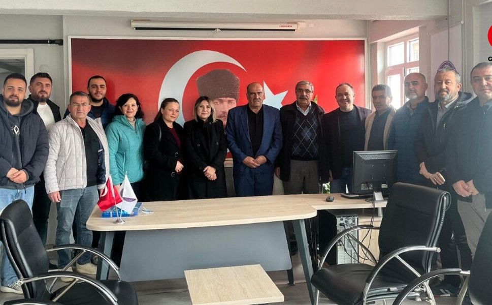 CHP Teşkilatından Esnaf Odası’na Hayırlı Olsun Ziyareti